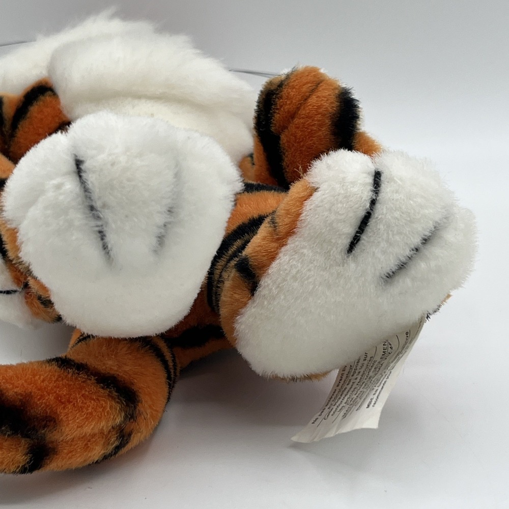 Vintage Esso Tiger Plush Stuffed Animal 10" Advertising Promo Gas Station Mascot - Picture 8 of 11